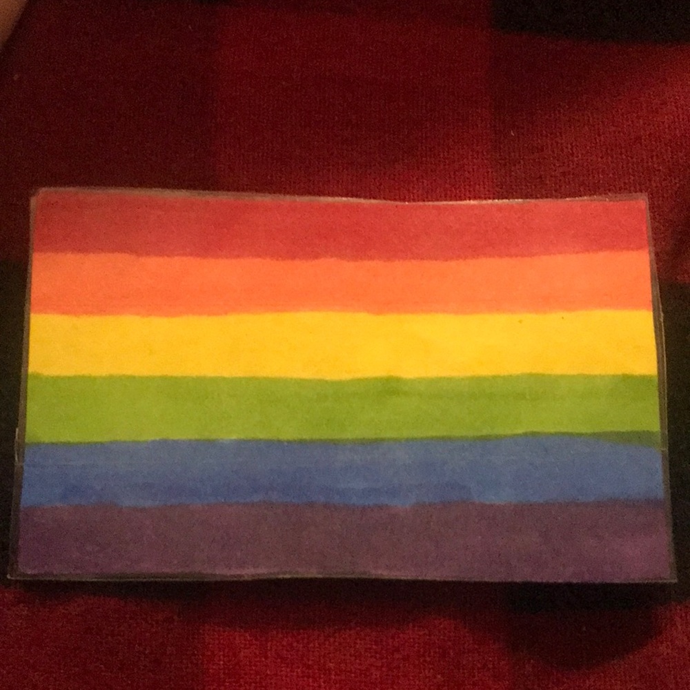 Rainbow flag|| card